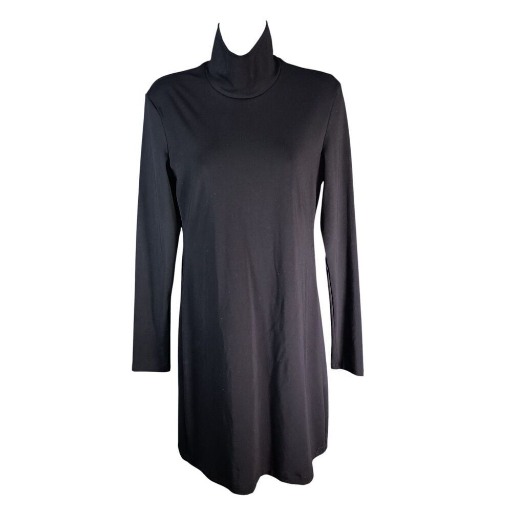 Commando Black Turtleneck Mini Dress